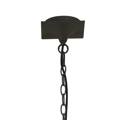 Mantra M3686 Lua Pendant 3 Light E27, Ash Grey with Ash Grey Shades