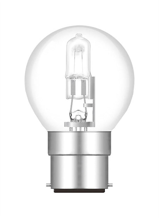 Luxram Halogen Energy Saver Ball B22 18W Halogen