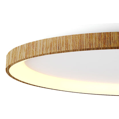 Mantra Fusion Niseko Ring Ceiling 90cm 78W LED, 3000K, 6200lm, Wood, 3yrs Warranty Ceiling