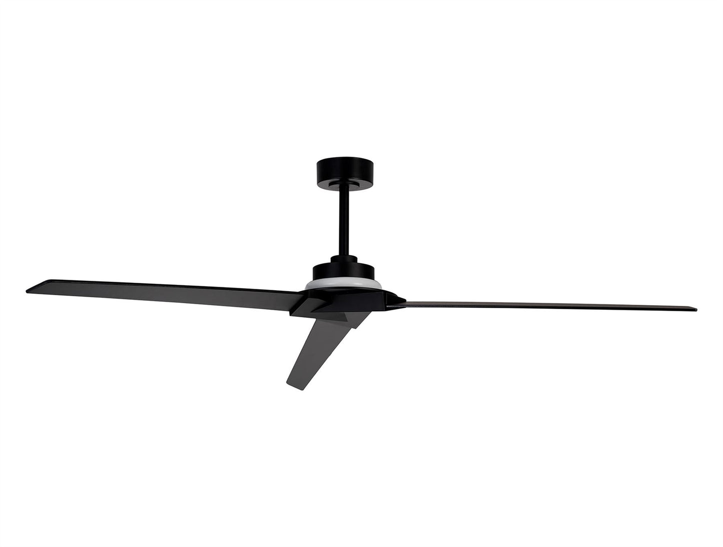 Brisa 175cm 20W LED Dimmable Light With 40W Reversible Fan, 2700-5000K Remote & APP Control, Black, Reversible Blades, 1400lm, IP44, 5yrs Warranty
