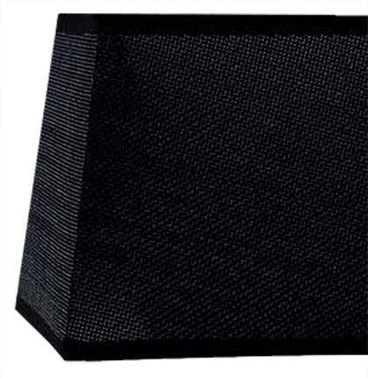 Mantra M5325 Habana Black Square Shade 240/240x 165mm, Suitable for Table Lamps