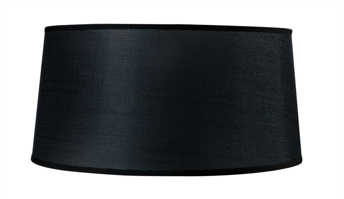 Mantra M5303 Habana Black Round Shade 410/450mm x 215mm, Suitable for Pendant Lights