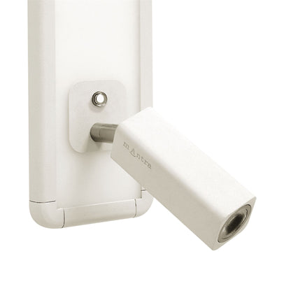 Mantra M5257 Ibiza Wall Light Single Head with Backlit Light 10W LED White 4000K, 700lm,, 3yrs Warranty