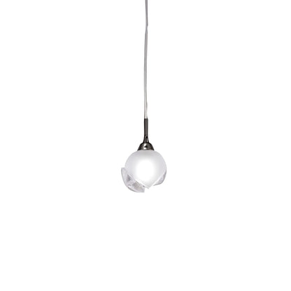 Mantra Fragma 10cm Pendant 1 Light G9, Black Chrome