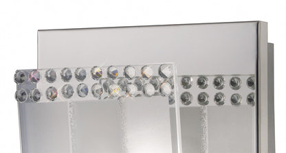 Diyas Charis Wall Light 1 Light G9 Polished Chrome/Glass/Crystal