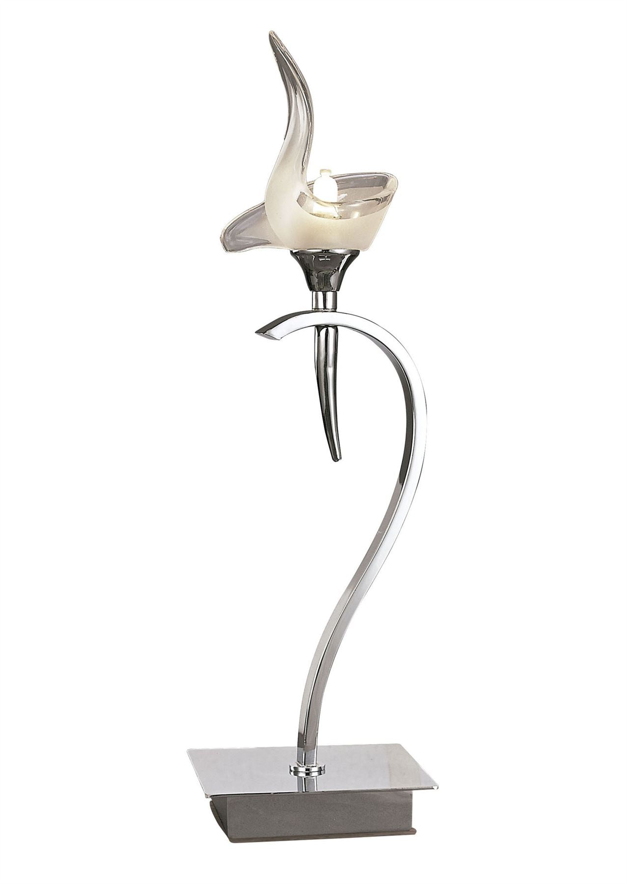 Mantra M0329 Viena Table Lamp 1 Light G9, Polished Chrome