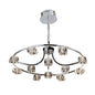 Diyas Polana 70cm  Round 12 Light G4 Polished Chrome, NOT LED/CFL Compatible Ceiling Pendant Light Fitting