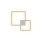 Mantra Fusion Double Ceiling/Wall Light Dimmable, 48W LED, 3000K, 3600lm, White, 3yrs Warranty
