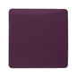Trendi Artistic Modern Glossy Tactile Single Blanking Plate Plum