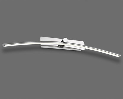 Mantra Fusion Fusion M6373 Jeri Wall Light/Picture Light, 12W LED, 4000K, 760lm, Polished Chrome, 3yrs Warranty