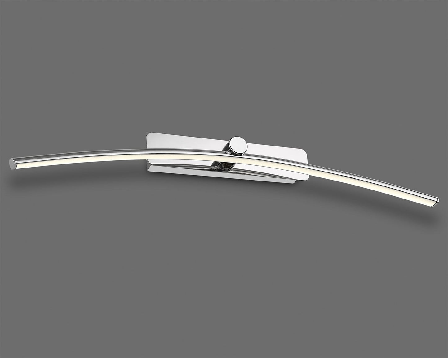 Mantra Fusion Fusion M6371 Jeri Wall Light/Picture Light, 12W LED, 3000K, 716lm, Polished Chrome, 3yrs Warranty