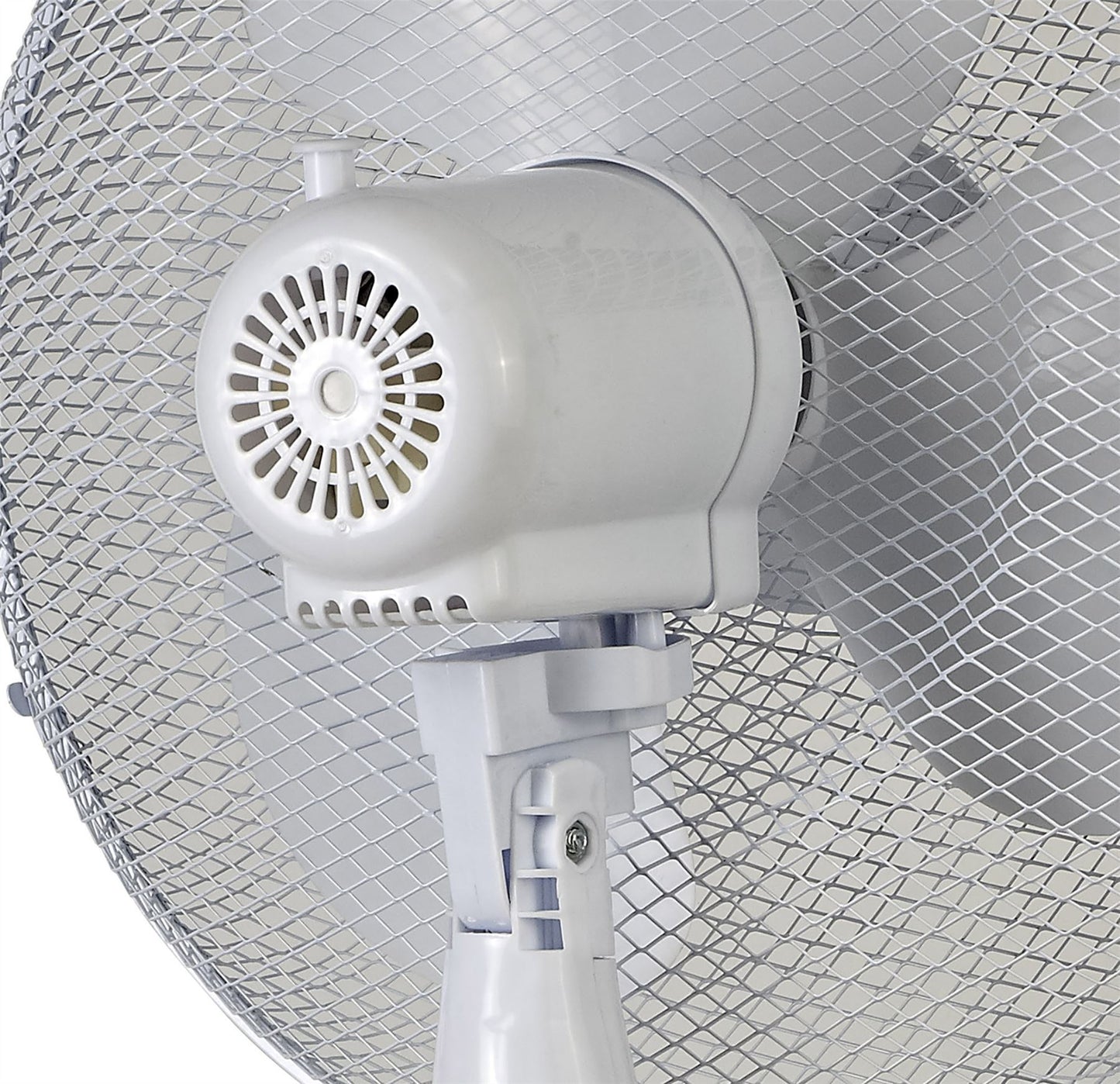 Airo 45W 16 Inch 3 Speed Oscillating Pedestal Fan in White