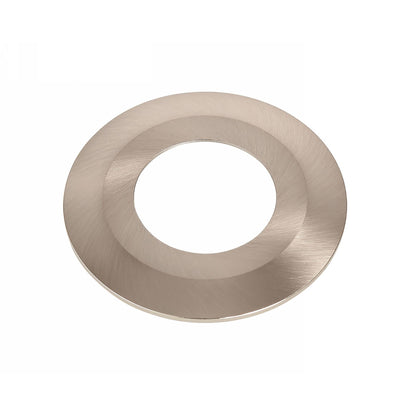 Dlux Bazi, Satin Nickel Aluminum Ring, 80mm x 4mm, 5 yrs Warranty Recessed