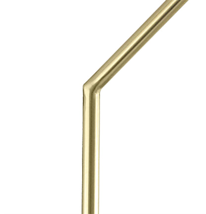 Mantra Olimpia Floor Lamp, 12W LED, 3000K, 900lm, IP20, Satin Gold, 3yrs Warranty