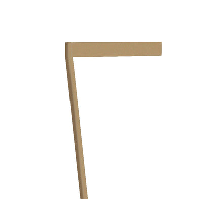 Mantra Vector Floor Lamp, 20W LED, 3000K, 1500lm, Gold, 3yrs Warranty