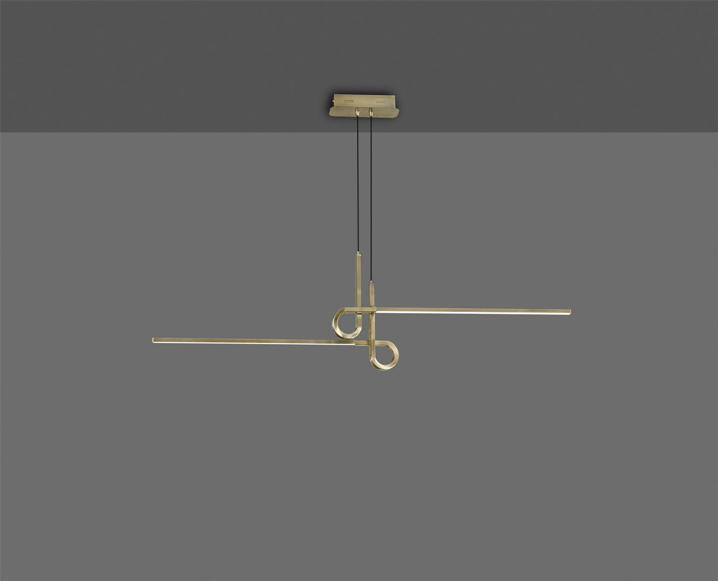 Mantra M6122 Cinto Pendant 24W LED, 3000K, 1950lm, Antique Brass, 3yrs Warranty