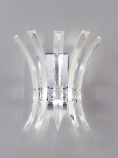 Diyas Sinclair Wall Light 2 Light G9 Polished Chrome