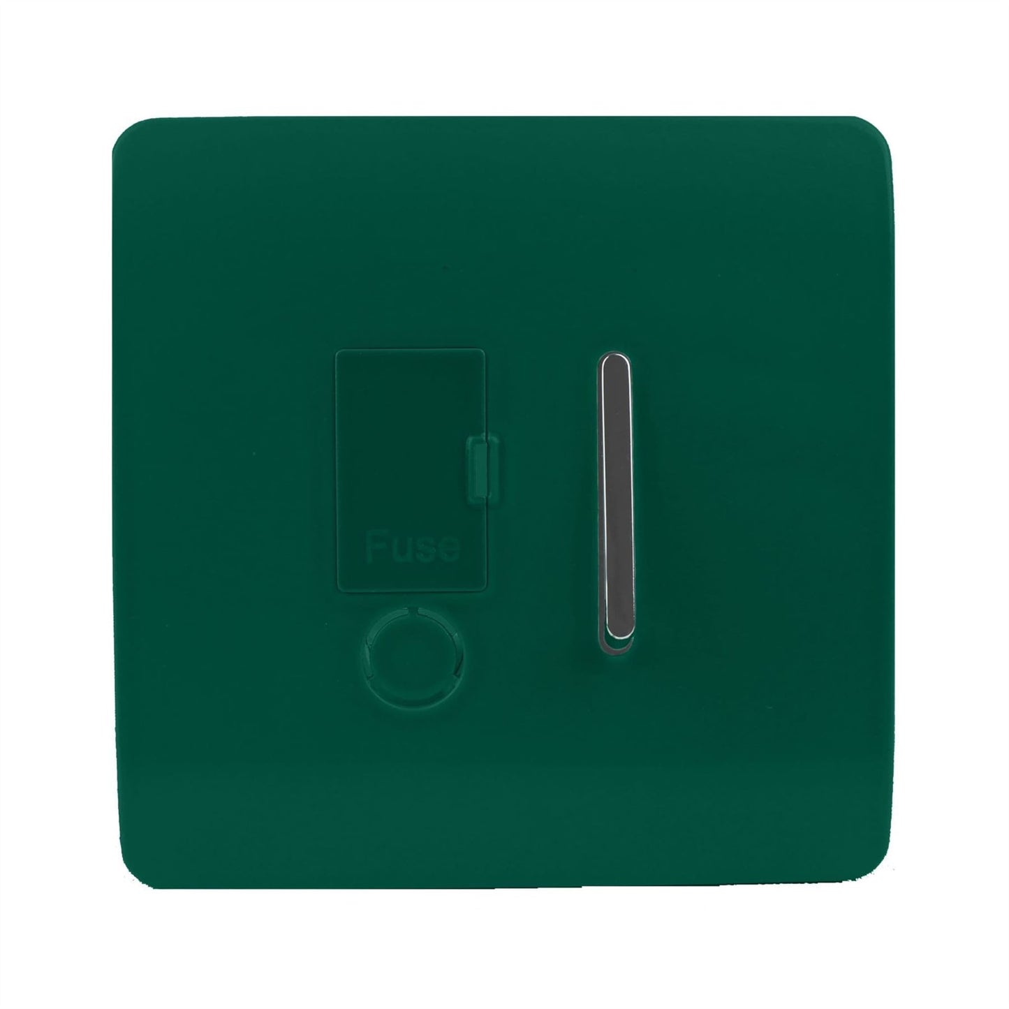 Trendi Artistic Modern Glossy Tactile Fused Spur Switch Dark Green
