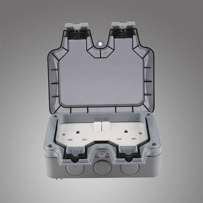 Deco Additions, Exterior IP66 2 Gang 13Amp Switched Double Socket - D0591 Wiring