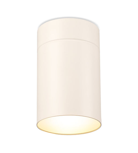 Mantra Fusion M5626 Aruba Flush Large 12cm Round 1 x E27, Matt White - M5626 Ceiling