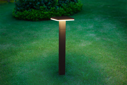 Mantra Fusion Tignes Pillar Lamp, 10W LED, 3000K, 700lm, IP54, Anthracite, 3yrs Warranty
