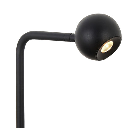 Mantra Fusion Eyes 38.5cm Table Lamp, 6W LED, 3000K, 390lm, Sand Black, 3yrs Warranty