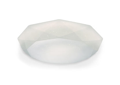 Mantra Fusion M5114 Diamante Ceiling 30W LED 5000K, 3000lm, White Acrylic, 3yrs Warranty - M5114 Ceiling