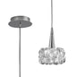 Mantra M3923 O2 Pendant 1 Light G9 Small, Polished Chrome