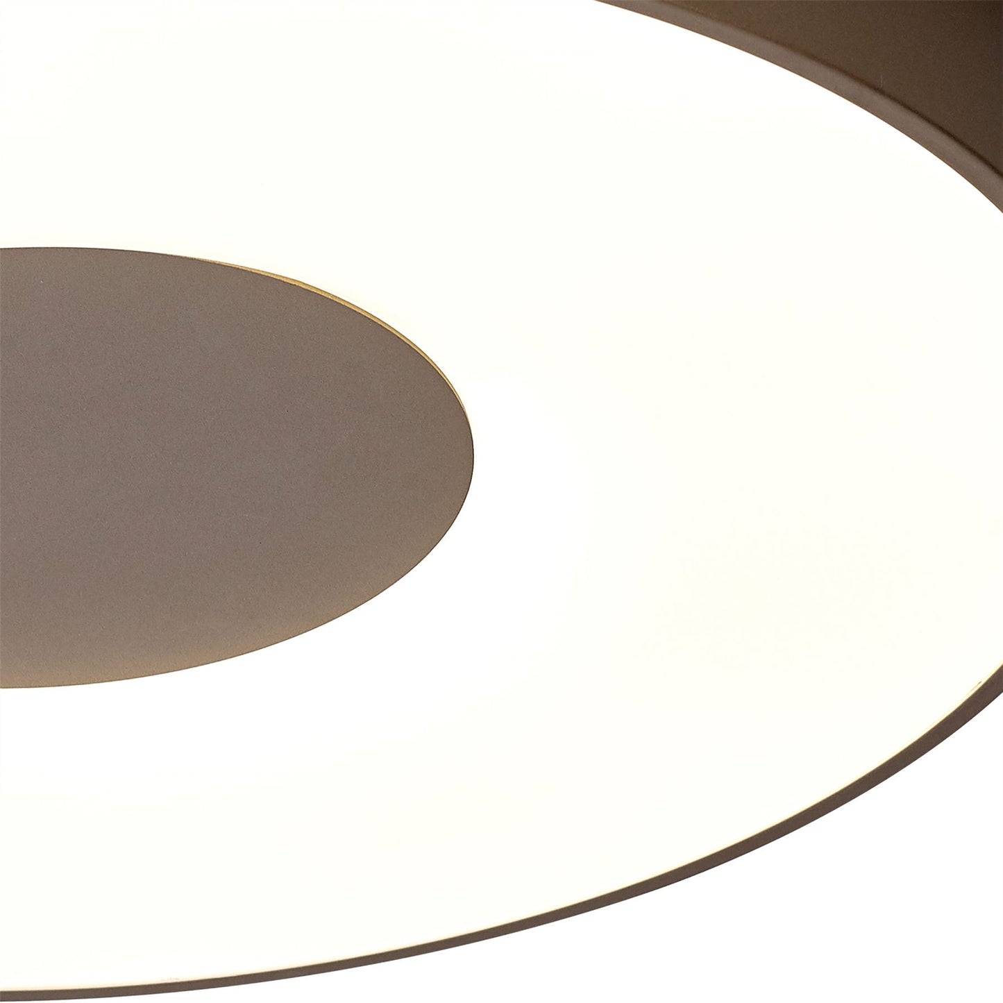 Mantra Coin 65cm Round Ceiling 100W LED with Remote Control 2700K-5000K, 6000lm, Sand Brown, 3yrs Warranty Ceiling
