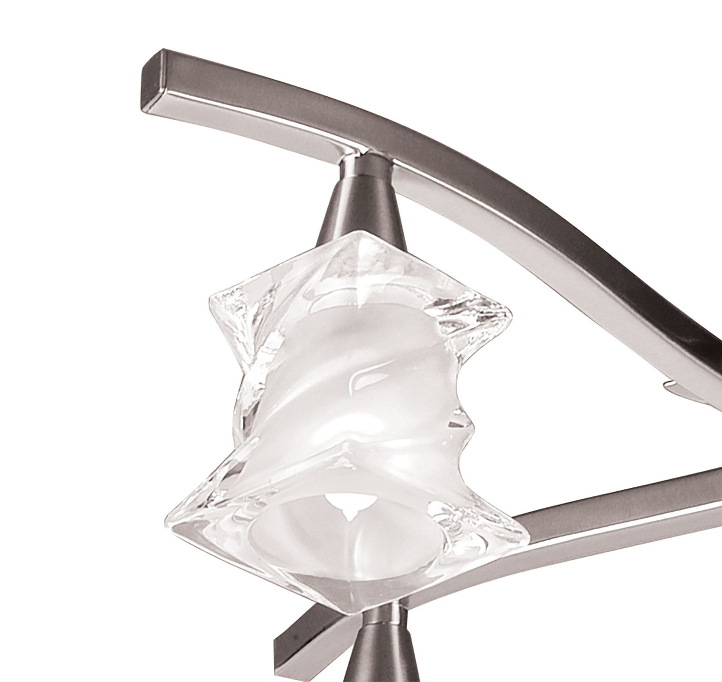 Mantra Salomon 50cm Ceiling 4 Light G9, Polished Chrome