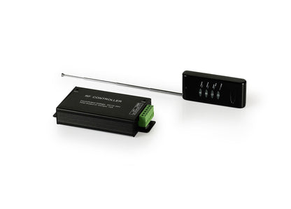 Techtouch LED Strips Wireless 4 Key Controller 3 Channel 144W Black Controllers