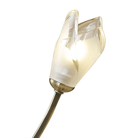 Mantra Pietra Table Lamp 1 Light G9, Antique Brass