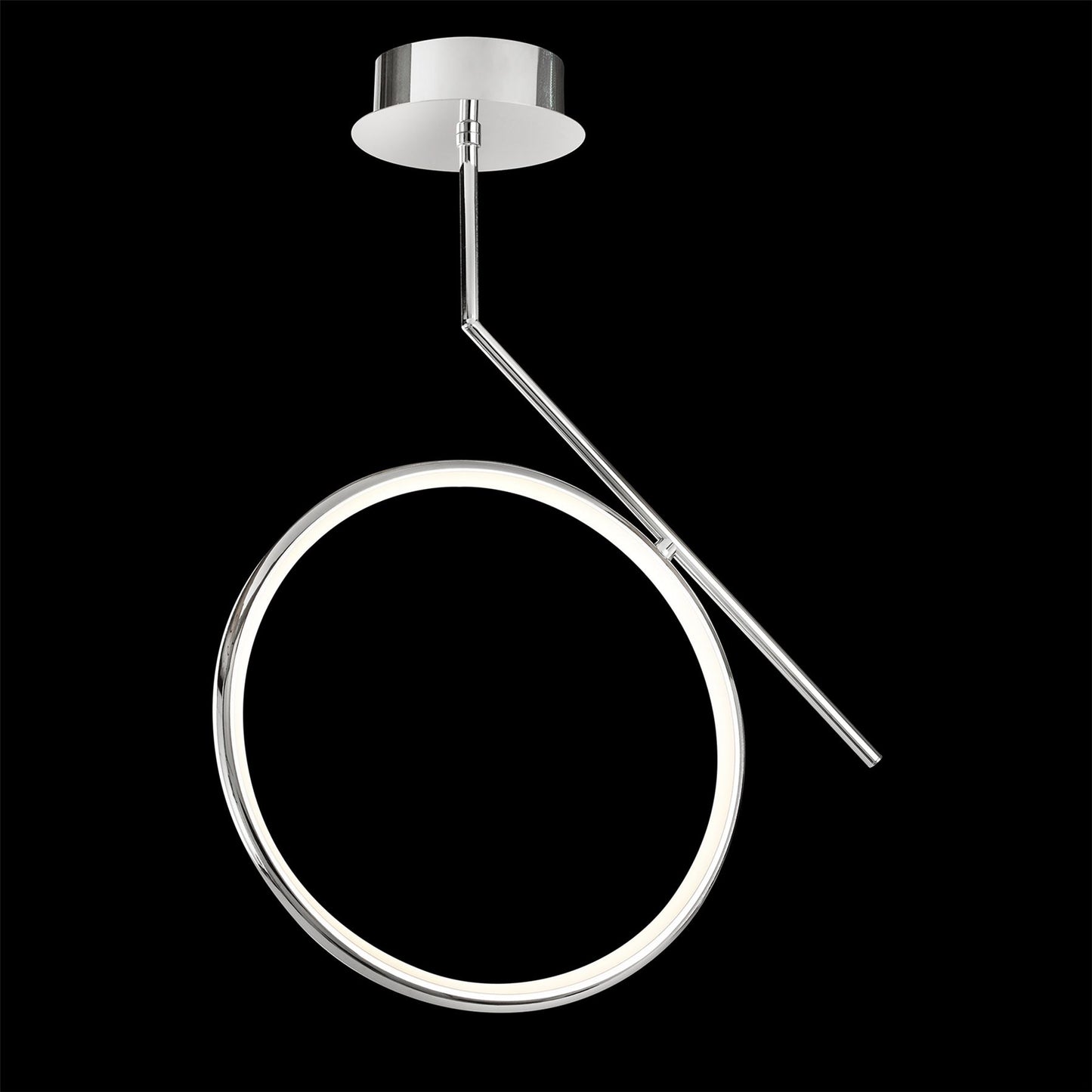 Mantra Olimpia Ceiling Light, 25W LED, 3000K, 1875lm, IP20, Chrome, 3yrs Warranty