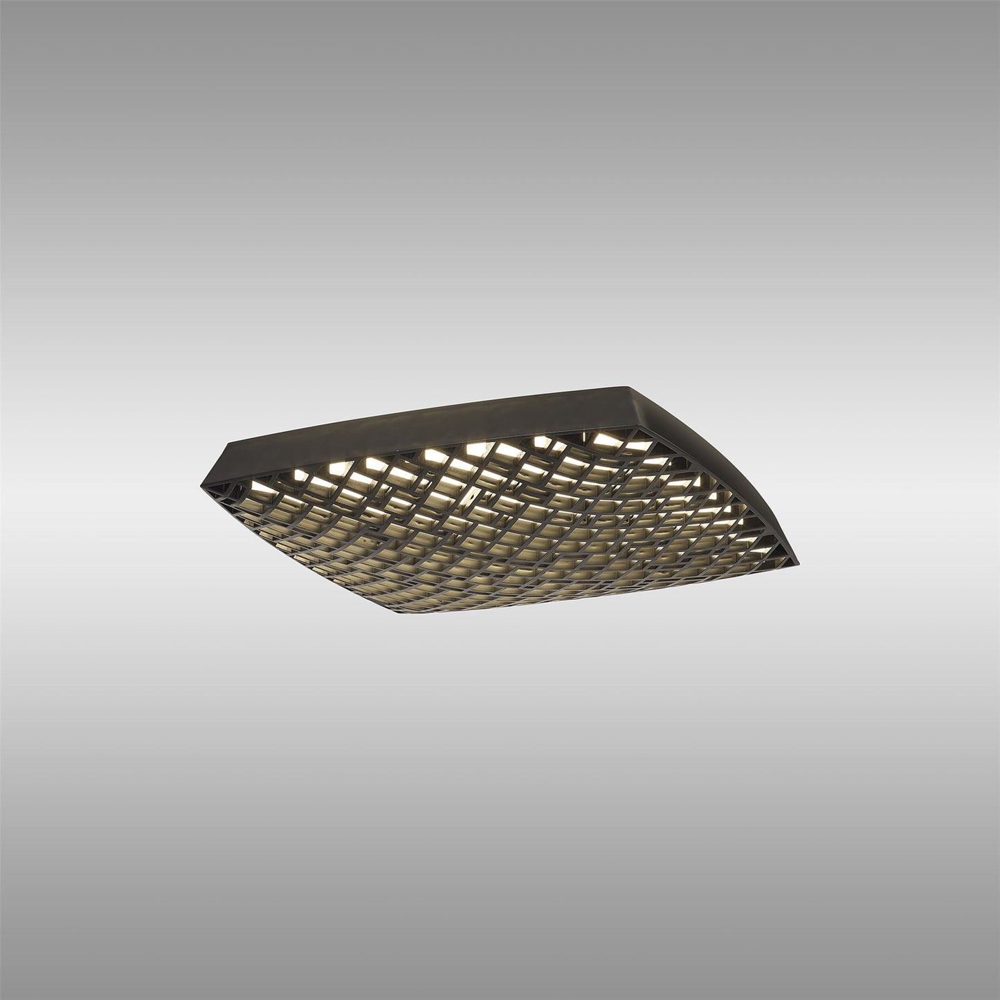 Mantra Urban Ceiling Light, 56W LED, 2700-5000K Remote Control Tuneable, 4000lm, Black, 3yrs Warranty