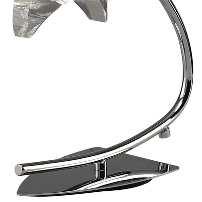 Mantra M1458 Eclipse Table Lamp 1 Light G9 Small, Polished Chrome