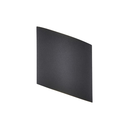Mantra Fusion Sochi Wall Light, 6W LED, 3000K, 660lm, IP54, Anthracite, 3yrs Warranty