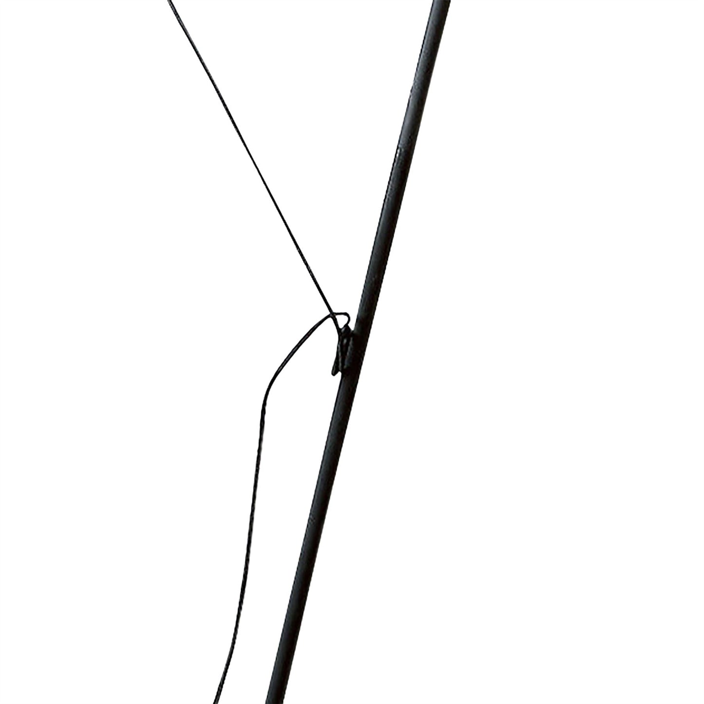 Mantra M4968 Nordica Floor Lamp E27 with Black Shade, Black/Polished Chrome - M4968/WS