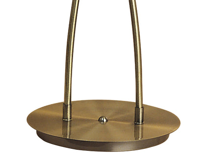 Mantra Rosa Del Desierto Floor Lamp 2 Light G9, Antique Brass, NOT LED/CFL Compatible