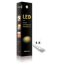 Techtouch Axis Warm White Kit 4x9 LED Rigid Strips (3W) Strip