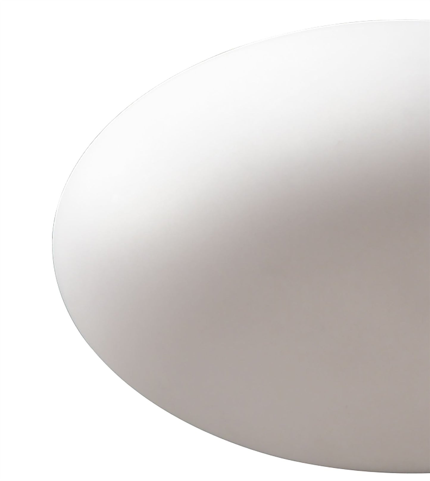 Mantra M1330 Huevo Oval Table Lamp 1 Light E27 Outdoor IP65, Opal White