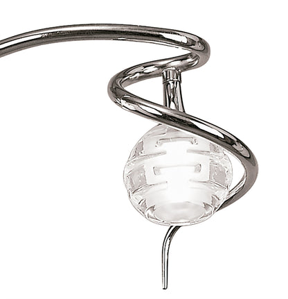 Mantra M0088 Dali Semi Ceiling 3 Light G9, Polished Chrome