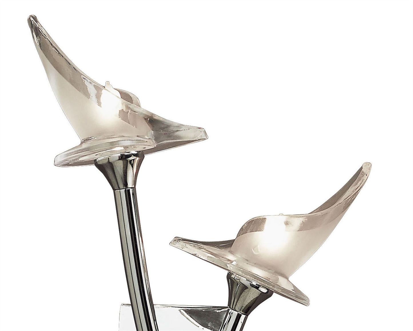 Mantra Flavia Wall Light Switched 2 Light G9, Polished Chrome