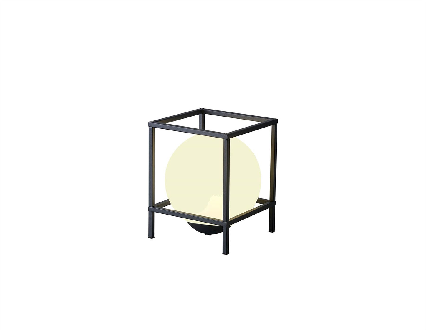 Mantra Desigual Medium Table Lamp, 1 Light E27, Matt Black