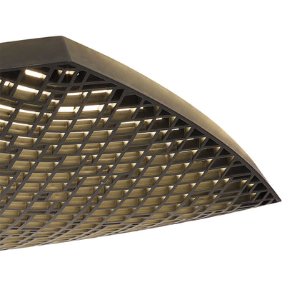 Mantra Urban Ceiling Light, 80W LED, 2700-5000K Remote Control Tuneable, 5200lm, Black, 3yrs Warranty