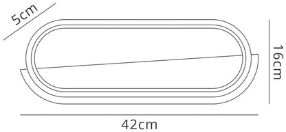 Mantra Fusion Box Wall Light, 20W LED, 3000K, 800lm, White, 3yrs Warranty