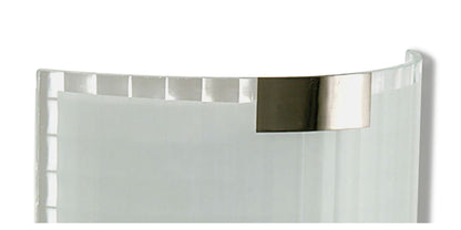 Diyas Caprice Wall Light 1 Light E14 - Grid Design