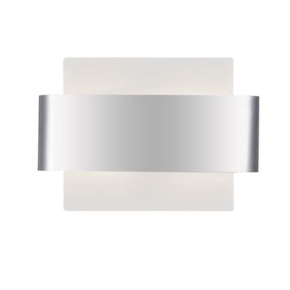 Deco Damo 2 Light G9 Flush Ceiling Light, White Base with Polished Chrome Centre Band