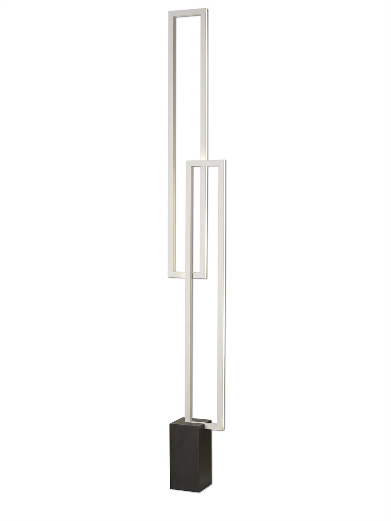 Mantra Fusion Mural Floor Lamp, 48W LED, 3000K, 3840lm, IP20, Matt White, 3yrs Warranty