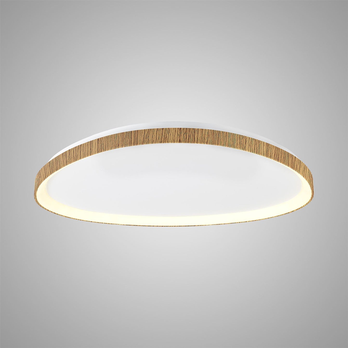 Mantra Fusion Niseko Triangular Ceiling 61cm 48W LED, 3000K, 2900lm, Wood, 3yrs Warranty Ceiling
