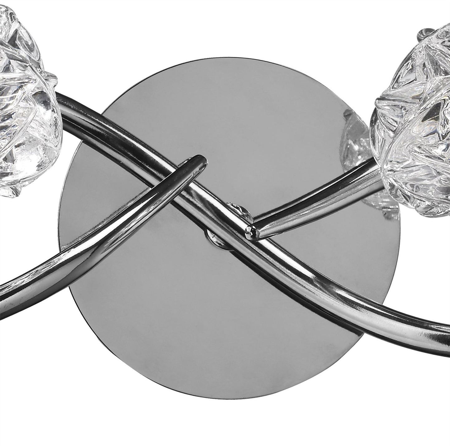 Mantra Maremagnum Wall Light Switched 2 Light G9, Polished Chrome